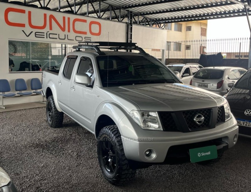frontier 2.5 se strike 4x4 cd turbo eletronic diesel 4p manual 2011 caxias do sul