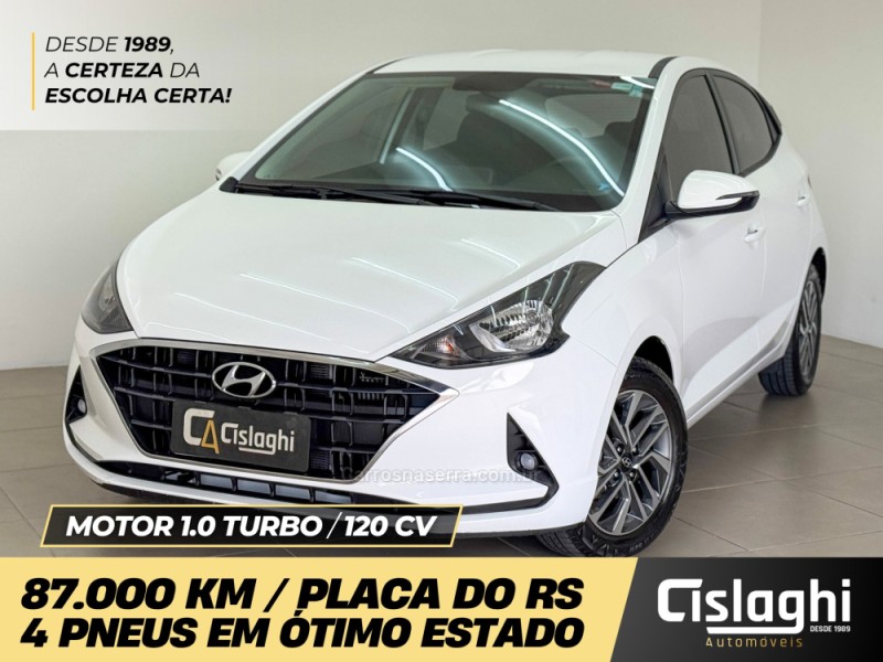 hb20 1.0 evolution 12v turbo flex 4p automatico 2020 carlos barbosa