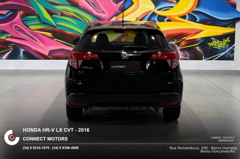 HR-V 1.8 16V FLEX LX 4P AUTOMÁTICO - 2016 - BENTO GONçALVES
