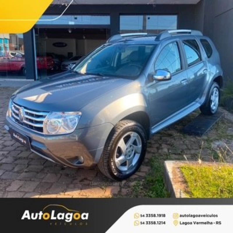 DUSTER 1.6 DYNAMIQUE 4X2 16V FLEX 4P MANUAL - 2014 - LAGOA VERMELHA