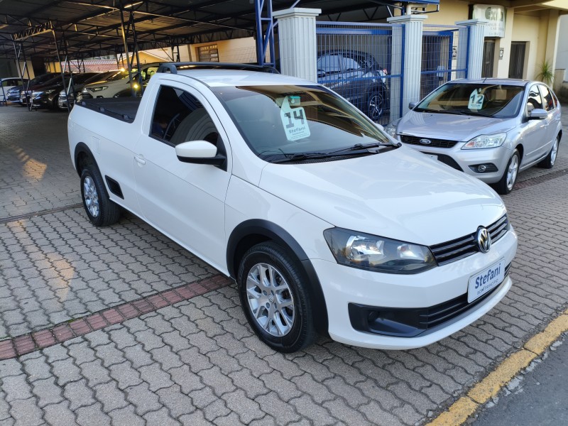 SAVEIRO 1.6 MI CS 8V FLEX 2P MANUAL G.VI - 2014 - BOM PRINCíPIO