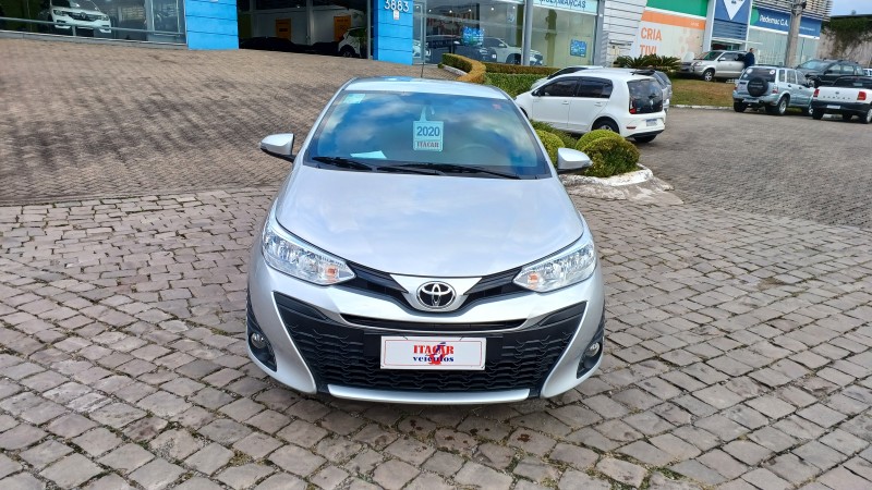 YARIS 1.3 16V FLEX XL PLUS TECH MULTIDRIVE17 - 2020 - FLORES DA CUNHA