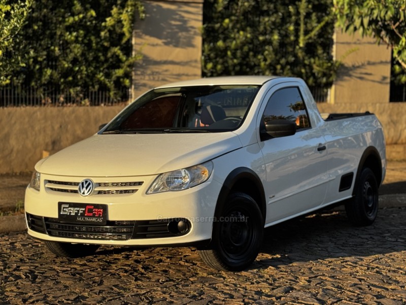 SAVEIRO 1.6 MI TREND CS 8V FLEX 2P MANUAL G.V - 2013 - DOIS IRMãOS