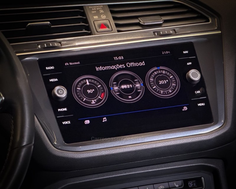 TIGUAN 2.0 ALLSPACE R-LINE 350 TSI 4X4 GASOLINA 4P - 2020 - GARIBALDI