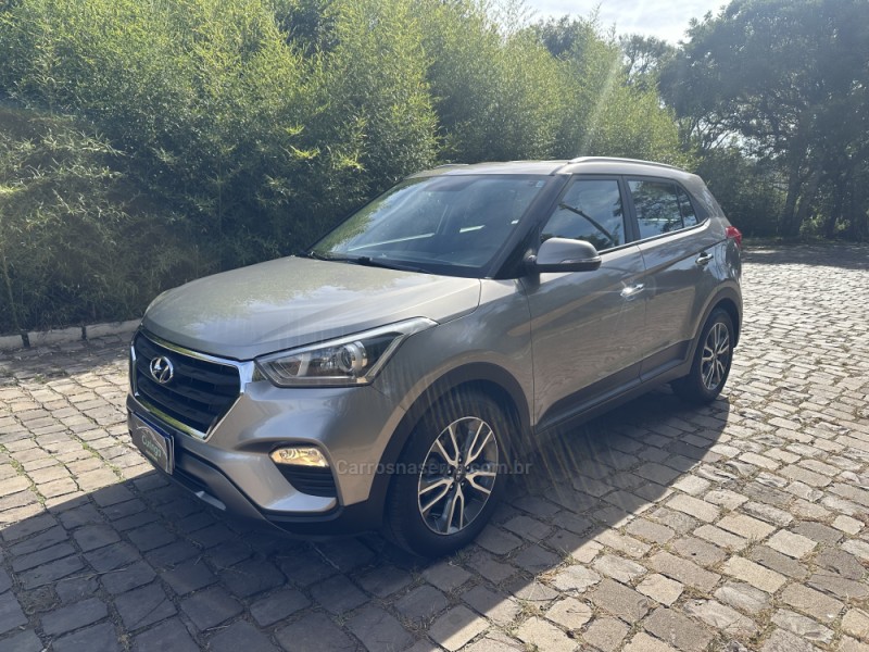creta 2.0 16v flex prestige automatico 2017 nova prata