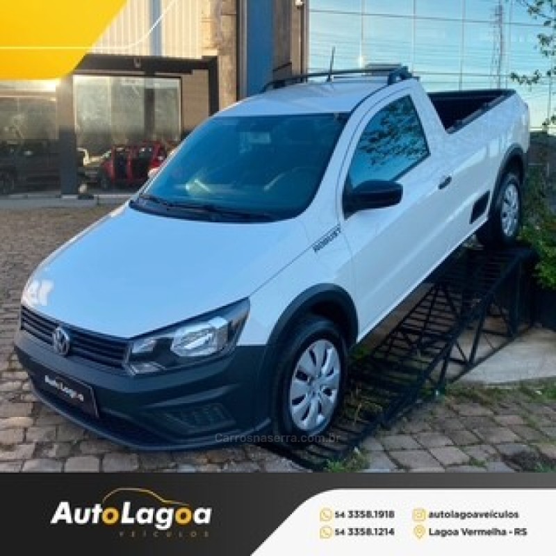 SAVEIRO 1.6 MSI ROBUST CD 8V FLEX 2P MANUAL - 2021 - LAGOA VERMELHA