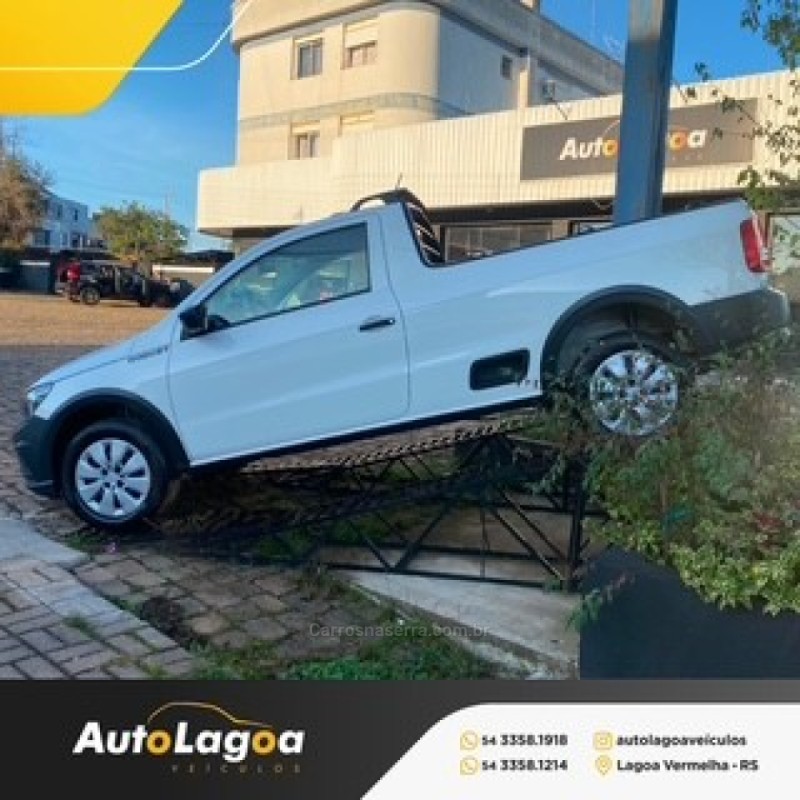 SAVEIRO 1.6 MSI ROBUST CD 8V FLEX 2P MANUAL - 2021 - LAGOA VERMELHA