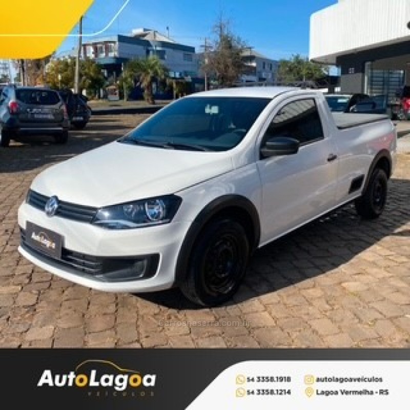 SAVEIRO 1.6 MI TRENDLINE CE 8V FLEX 2P MANUAL - 2015 - LAGOA VERMELHA