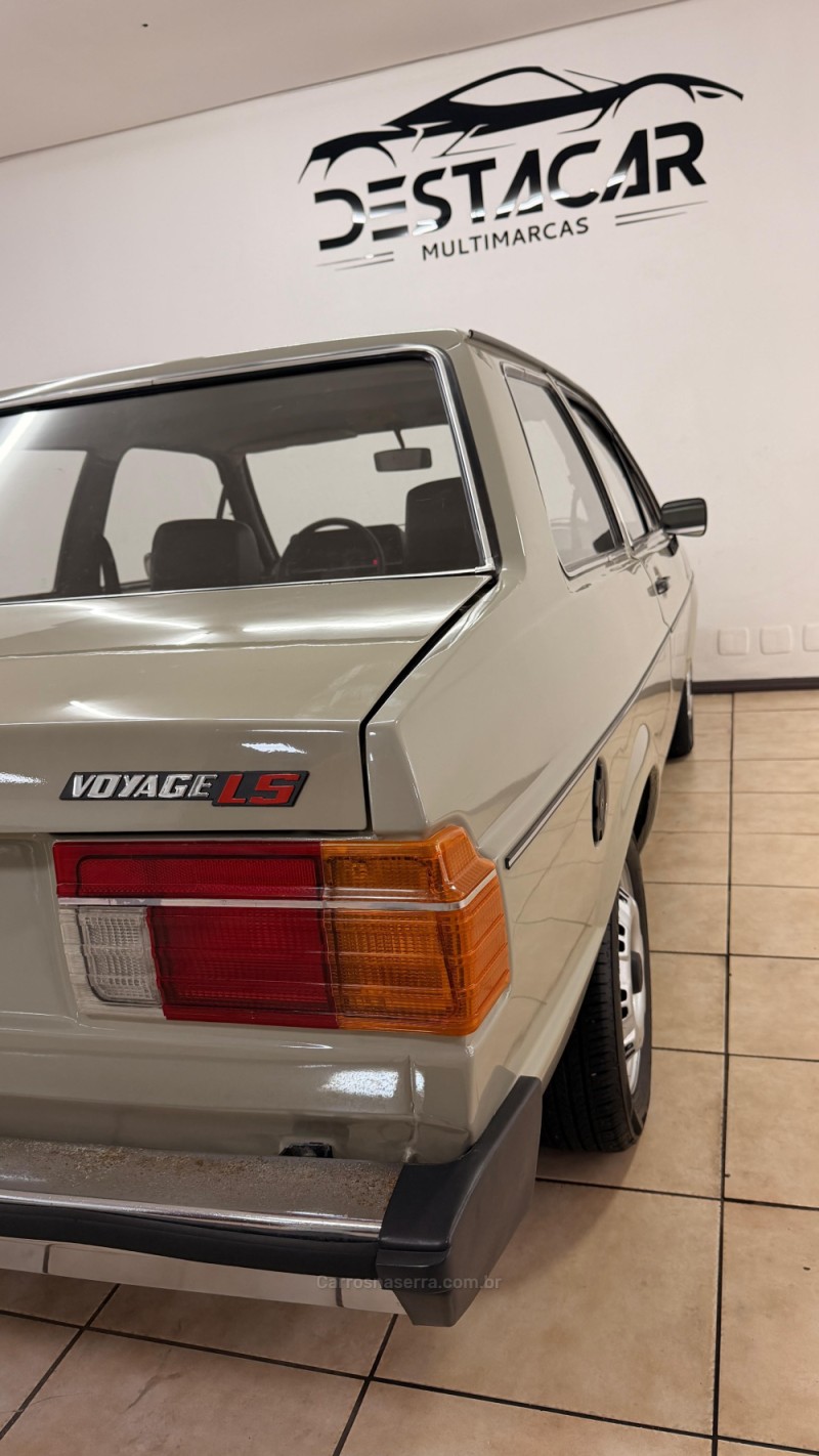 VOYAGE 1.6 LS 8V GASOLINA 2P MANUAL - 1982 - CAXIAS DO SUL