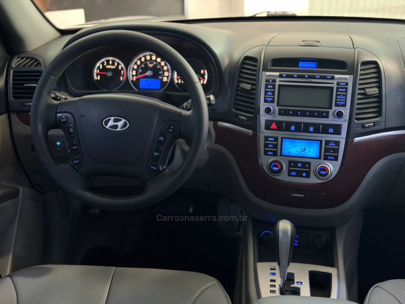 SANTA FÉ 2.7 MPFI GLS 7 LUGARES V6 24V GASOLINA 4P AUTOMÁTICO - 2009 - NOVO HAMBURGO