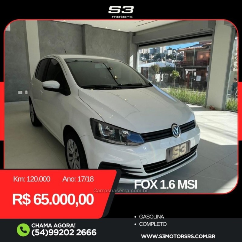 fox 1.6 msi trendline 8v flex 4p manual 2018 caxias do sul