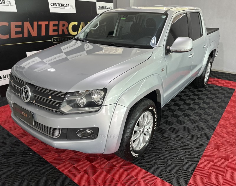AMAROK 2.0 HIGHLINE 4X4 CD 16V TURBO INTERCOOLER DIESEL 4P AUTOMÁTICO - 2013 - NOVO HAMBURGO