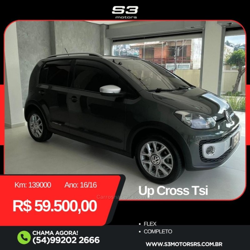 up 1.0 tsi cross 12v flex 4p manual 2016 caxias do sul