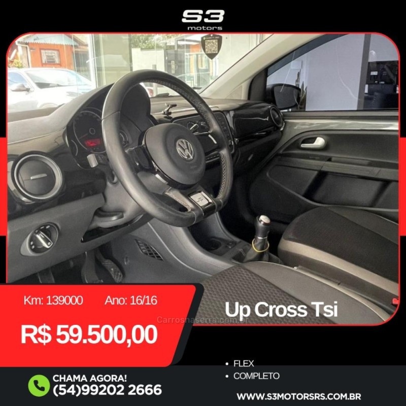 UP 1.0 TSI CROSS 12V FLEX 4P MANUAL - 2016 - CAXIAS DO SUL