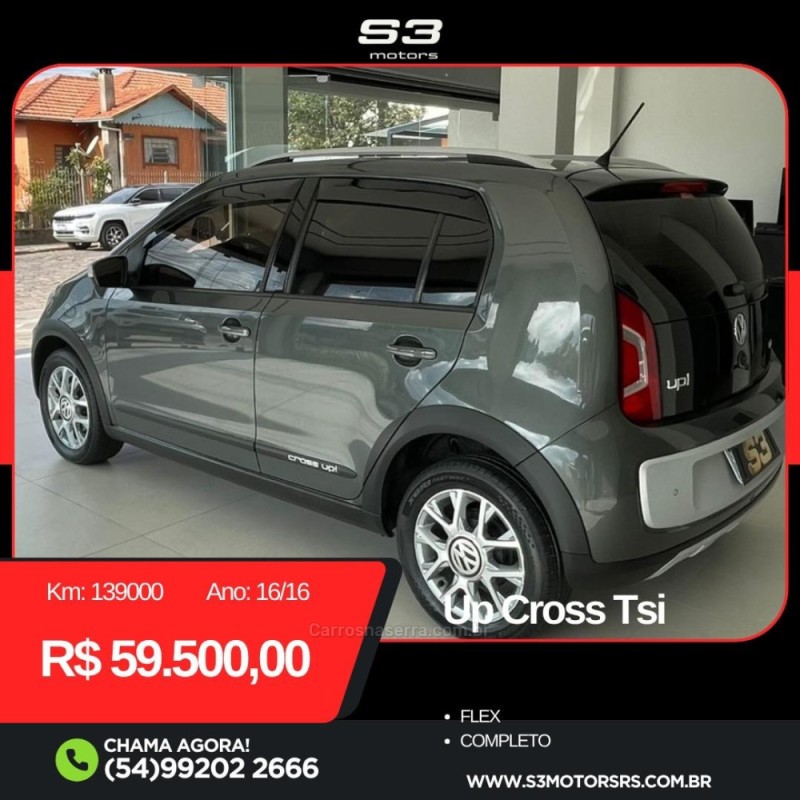 UP 1.0 TSI CROSS 12V FLEX 4P MANUAL - 2016 - CAXIAS DO SUL
