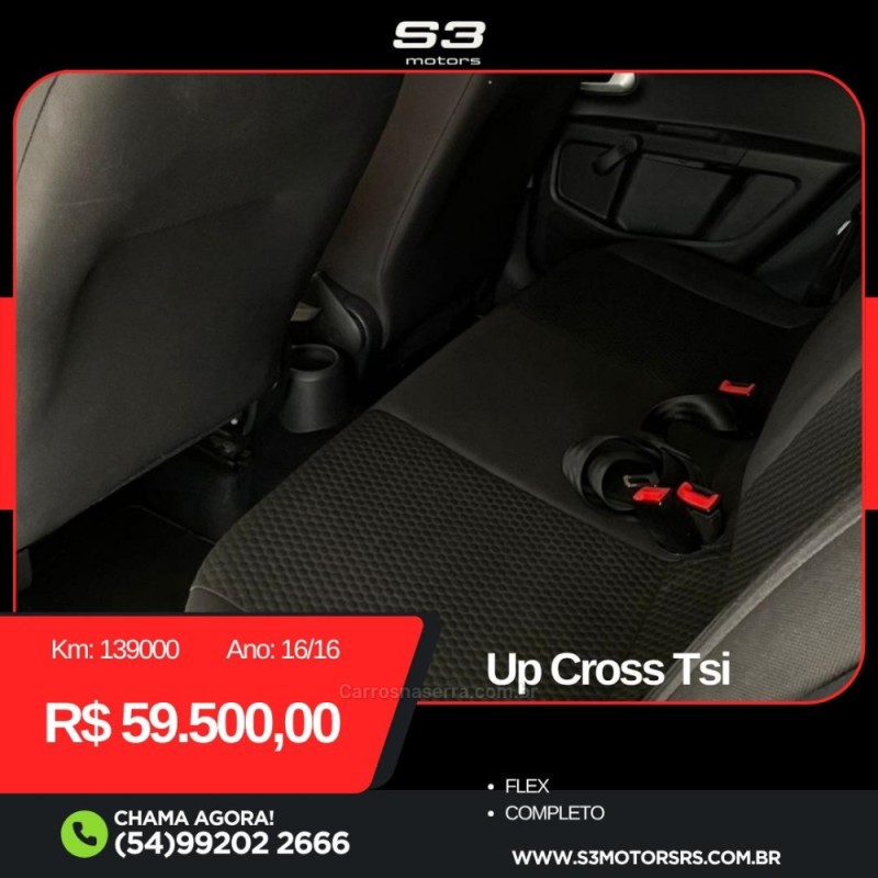 UP 1.0 TSI CROSS 12V FLEX 4P MANUAL - 2016 - CAXIAS DO SUL