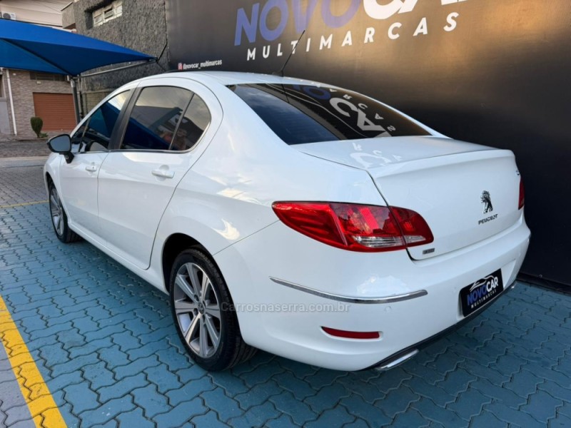 408 1.6 GRIFFE 16V TURBO GASOLINA 4P AUTOMÁTICO - 2015 - ESTâNCIA VELHA
