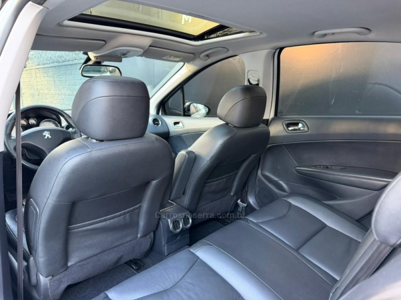 408 1.6 GRIFFE 16V TURBO GASOLINA 4P AUTOMÁTICO - 2015 - ESTâNCIA VELHA