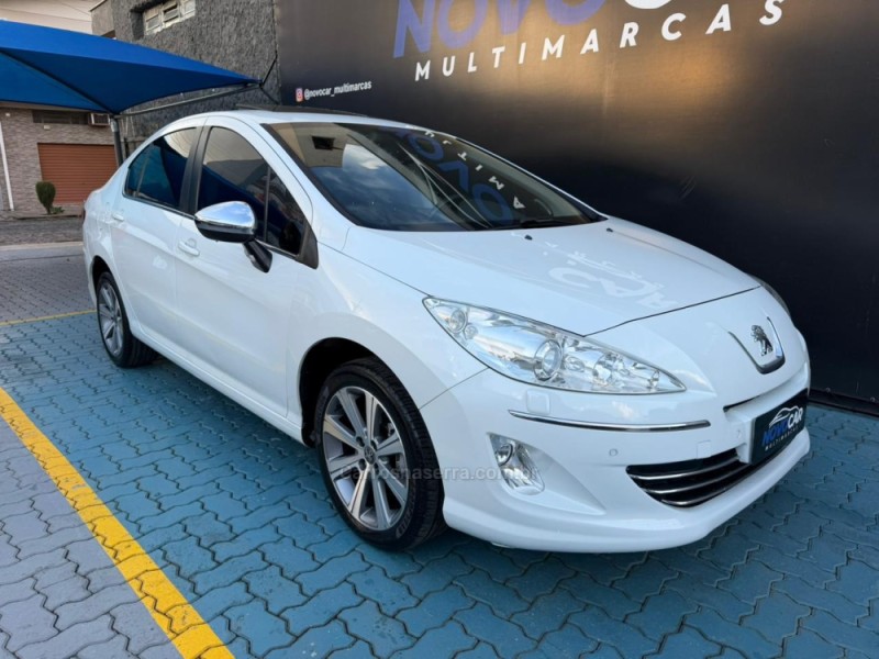 408 1.6 GRIFFE 16V TURBO GASOLINA 4P AUTOMÁTICO - 2015 - ESTâNCIA VELHA