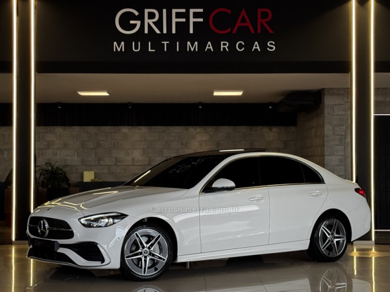 c 200 1.5 eq boost turbo amg line hibrido 4p automatico 2023 dois irmaos
