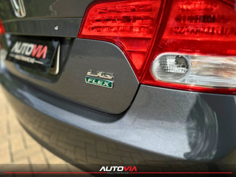 CIVIC 1.8 LXS 16V FLEX 4P AUTOMÁTICO - 2009 - SAPIRANGA