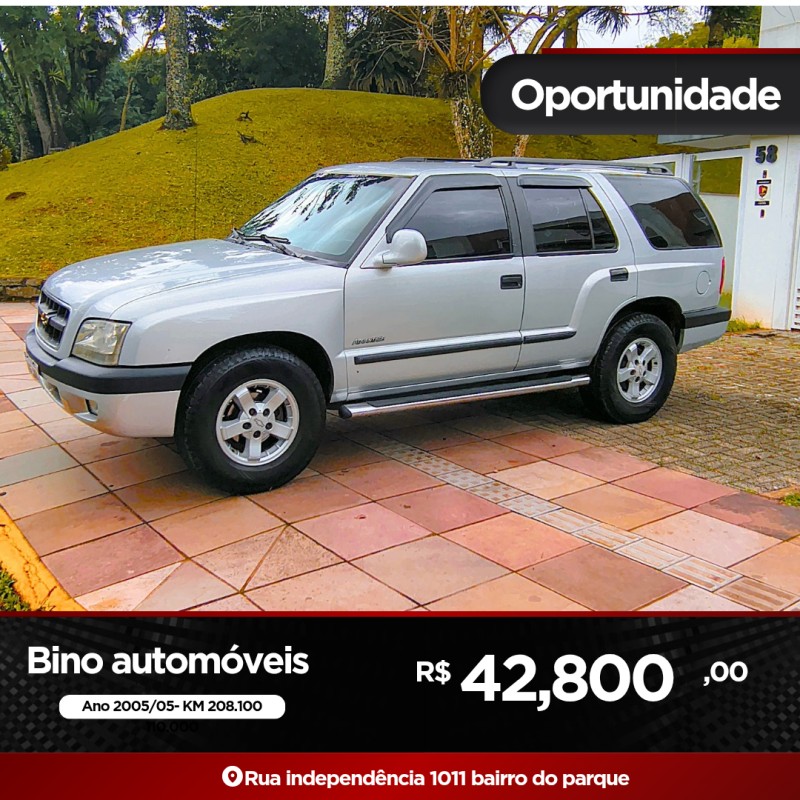 blazer 2.4 mpfi advantage 4x2 8v gasolina 4p manual 2005 farroupilha