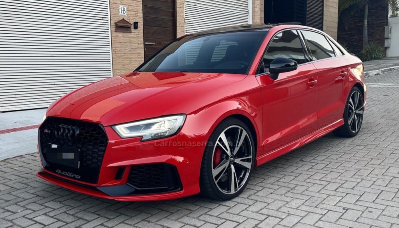 rs3 2.5 tfsi sportback quattro gasolina 4p s tronic 2018 sao pedro da serra