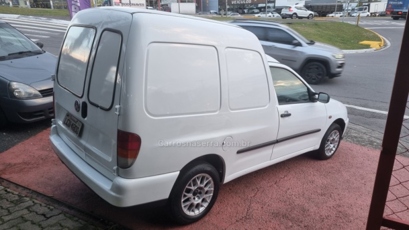 VAN 1.6 MI 8V GASOLINA 2P MANUAL - 1999 - FARROUPILHA