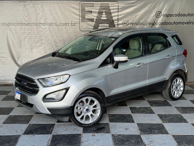 ecosport 1.5 titanium 16v flex 4p automatico 2020 nova prata