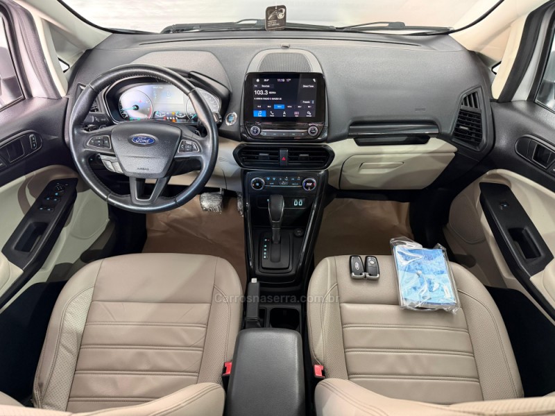 ECOSPORT 1.5 TITANIUM 16V FLEX 4P AUTOMÁTICO - 2020 - NOVA PRATA