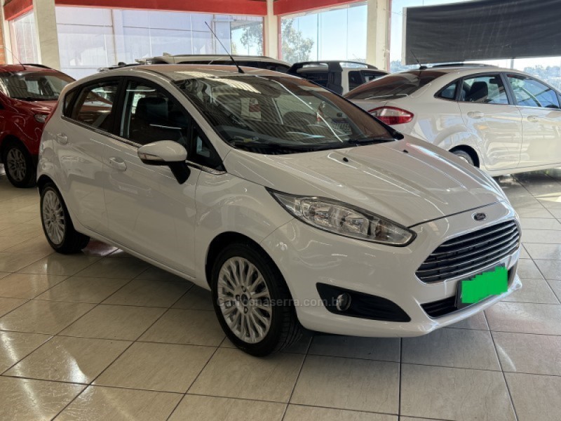 fiesta 1.6 titanium hatch 16v flex 4p automatico 2016 bento goncalves