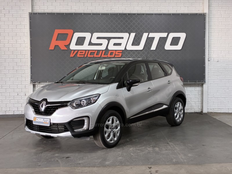 captur 1.6 16v flex zen automatico 2018 venancio aires