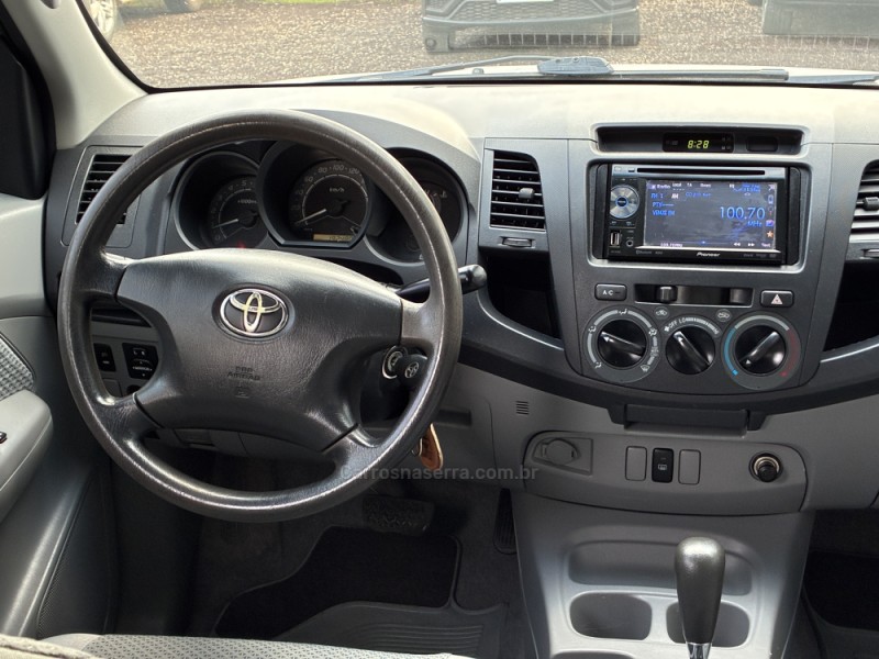 HILUX 2.7 SR 4X2 CD 16V FLEX 4P AUTOMÁTICO - 2010 - VENâNCIO AIRES