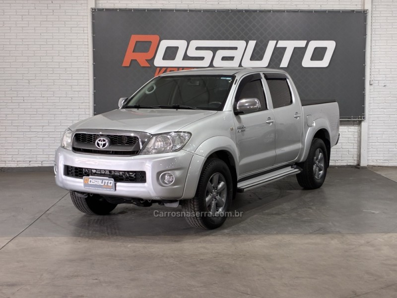 hilux 2.7 sr 4x2 cd 16v flex 4p automatico 2010 venancio aires