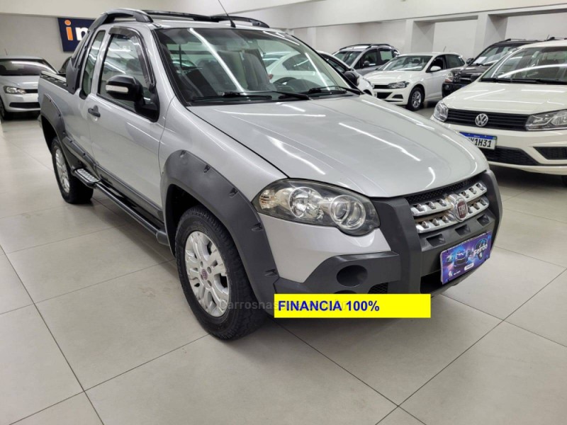 strada 1.8 mpi adventure ce 16v flex 2p automatizado 2009 novo hamburgo