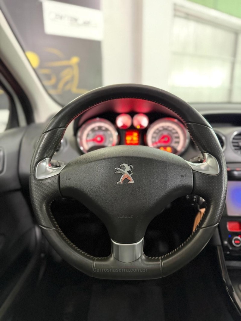308 1.6 TURBO 16V GRIFFE THP 4P FLEX AUTOMÁTICO - 2017 - NOVO HAMBURGO