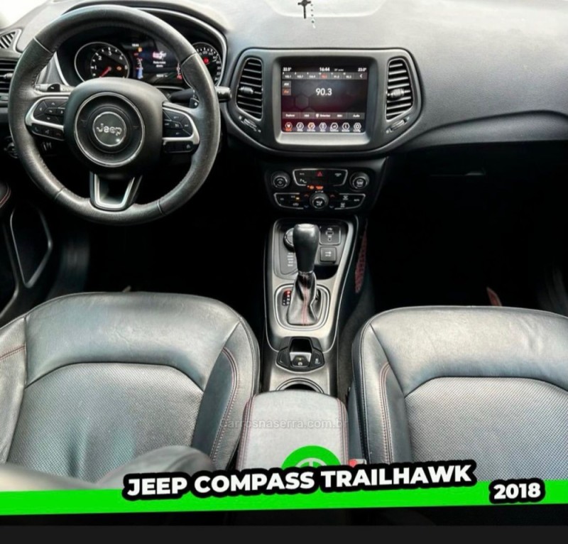 COMPASS 2.0 TRAILHAWK TD350 TURBO DIESEL 4X4 4P AUTOMÁTICO - 2018 - TAQUARA