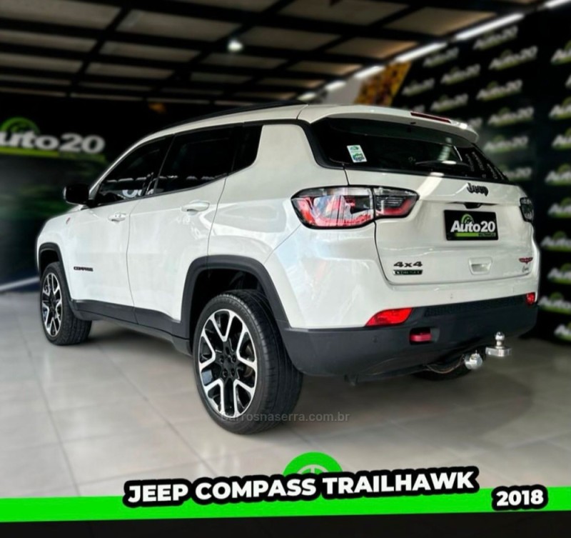 COMPASS 2.0 TRAILHAWK TD350 TURBO DIESEL 4X4 4P AUTOMÁTICO - 2018 - TAQUARA