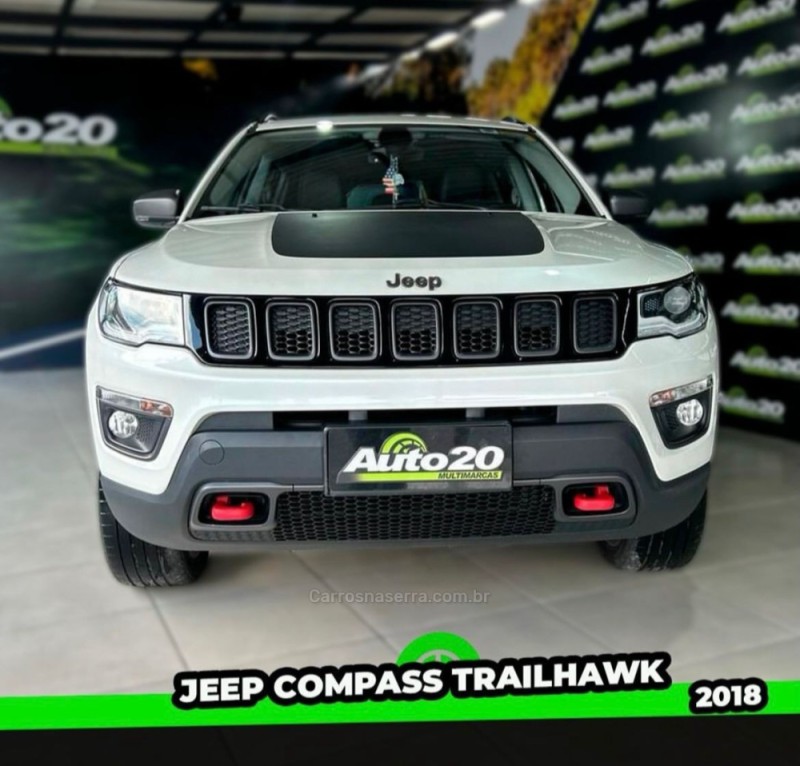 COMPASS 2.0 TRAILHAWK TD350 TURBO DIESEL 4X4 4P AUTOMÁTICO - 2018 - TAQUARA