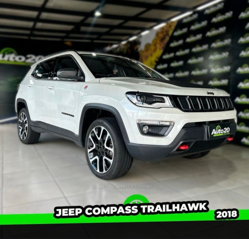 COMPASS 2.0 TRAILHAWK TD350 TURBO DIESEL 4X4 4P AUTOMÁTICO - 2018 - TAQUARA
