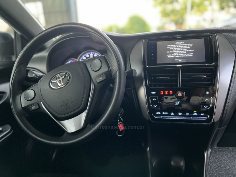 YARIS 1.5 XL 16V FLEX 4P AUTOMATÍCO - 2025 - BOM PRINCíPIO