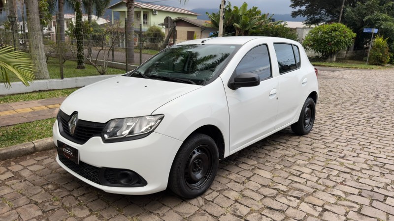 SANDERO 1.0 AUTHENTIQUE 12V FLEX 4P MANUAL - 2018 - FELIZ