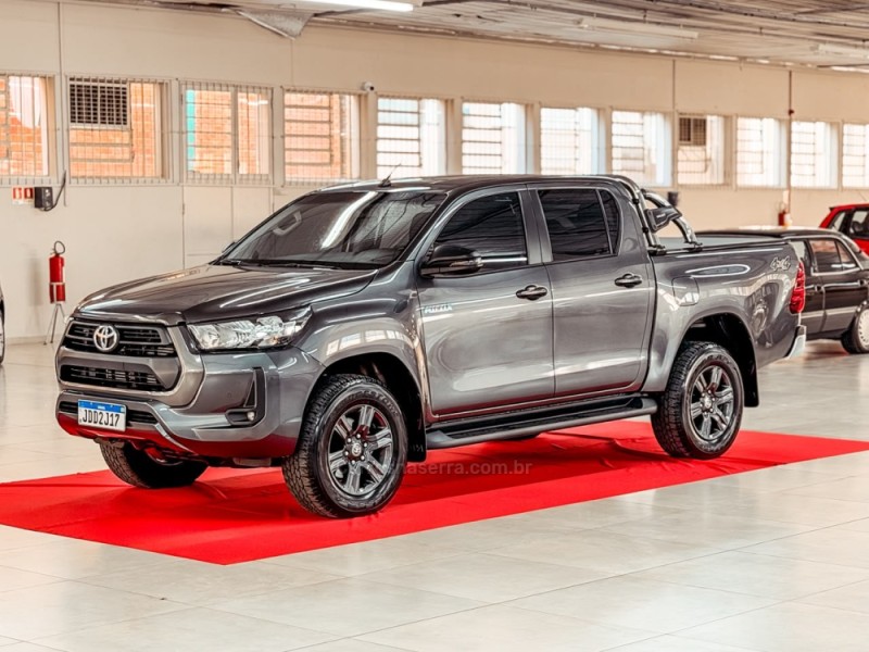 hilux 2.8 sr 4x4 cd 16v diesel 4p automatico 2024 nova prata