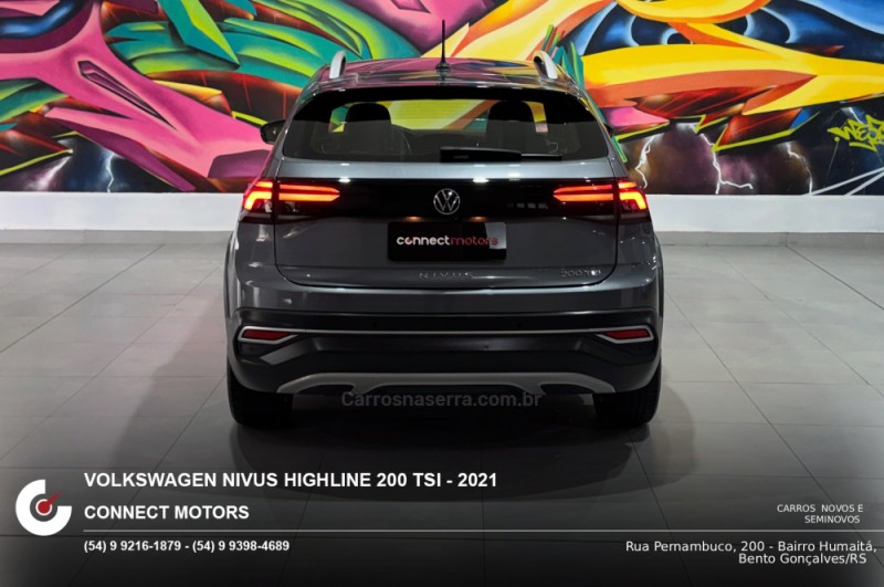 NIVUS 1.0 TSI HIGHLINE FLEX 4P AUTOMÁTICO - 2021 - BENTO GONçALVES