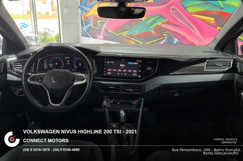NIVUS 1.0 TSI HIGHLINE FLEX 4P AUTOMÁTICO - 2021 - BENTO GONçALVES