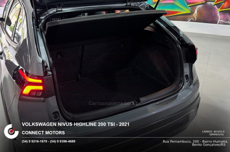 NIVUS 1.0 TSI HIGHLINE FLEX 4P AUTOMÁTICO - 2021 - BENTO GONçALVES