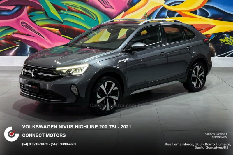 NIVUS 1.0 TSI HIGHLINE FLEX 4P AUTOMÁTICO - 2021 - BENTO GONçALVES