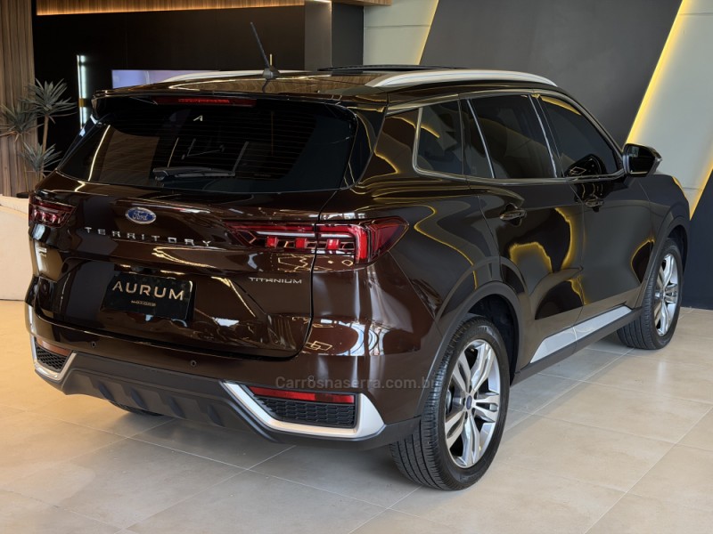 TERRITORY 1.5 GTDI ECOBOOST TITANIUM 16V GASOLINA 4P AUTOMÁTICO - 2024 - CAXIAS DO SUL