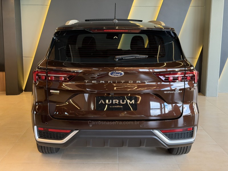 TERRITORY 1.5 GTDI ECOBOOST TITANIUM 16V GASOLINA 4P AUTOMÁTICO - 2024 - CAXIAS DO SUL