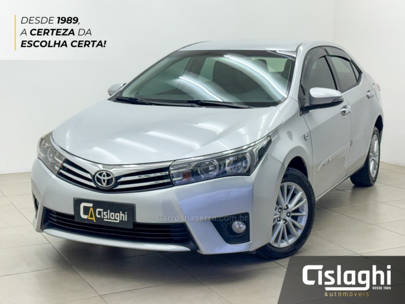 corolla 2.0 xei 16v flex 4p automatico 2015 carlos barbosa